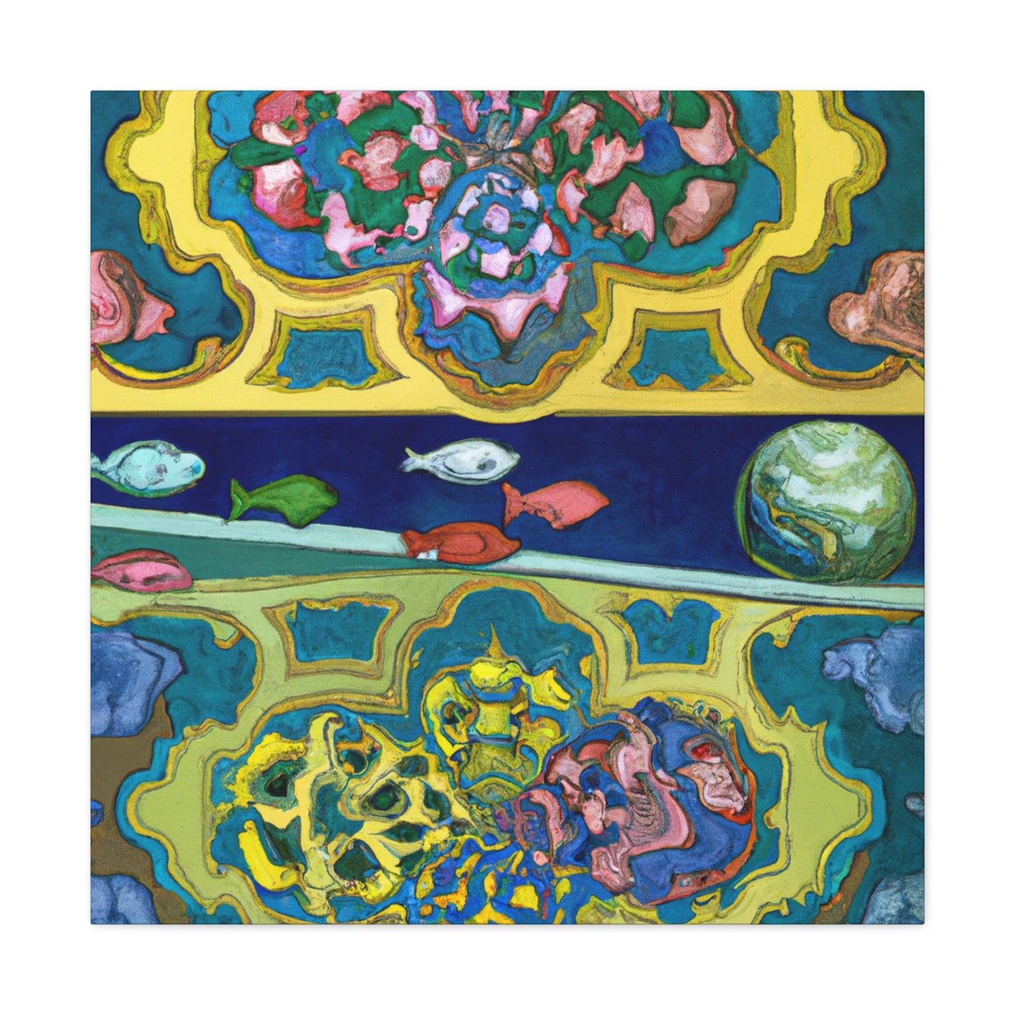 Joseph Wright of Derby - canvas