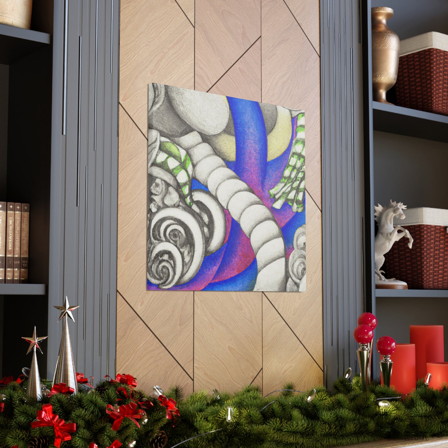 Joseph Wright of Derby - canvas