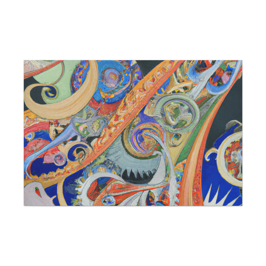 Antonio Cortona. - canvas