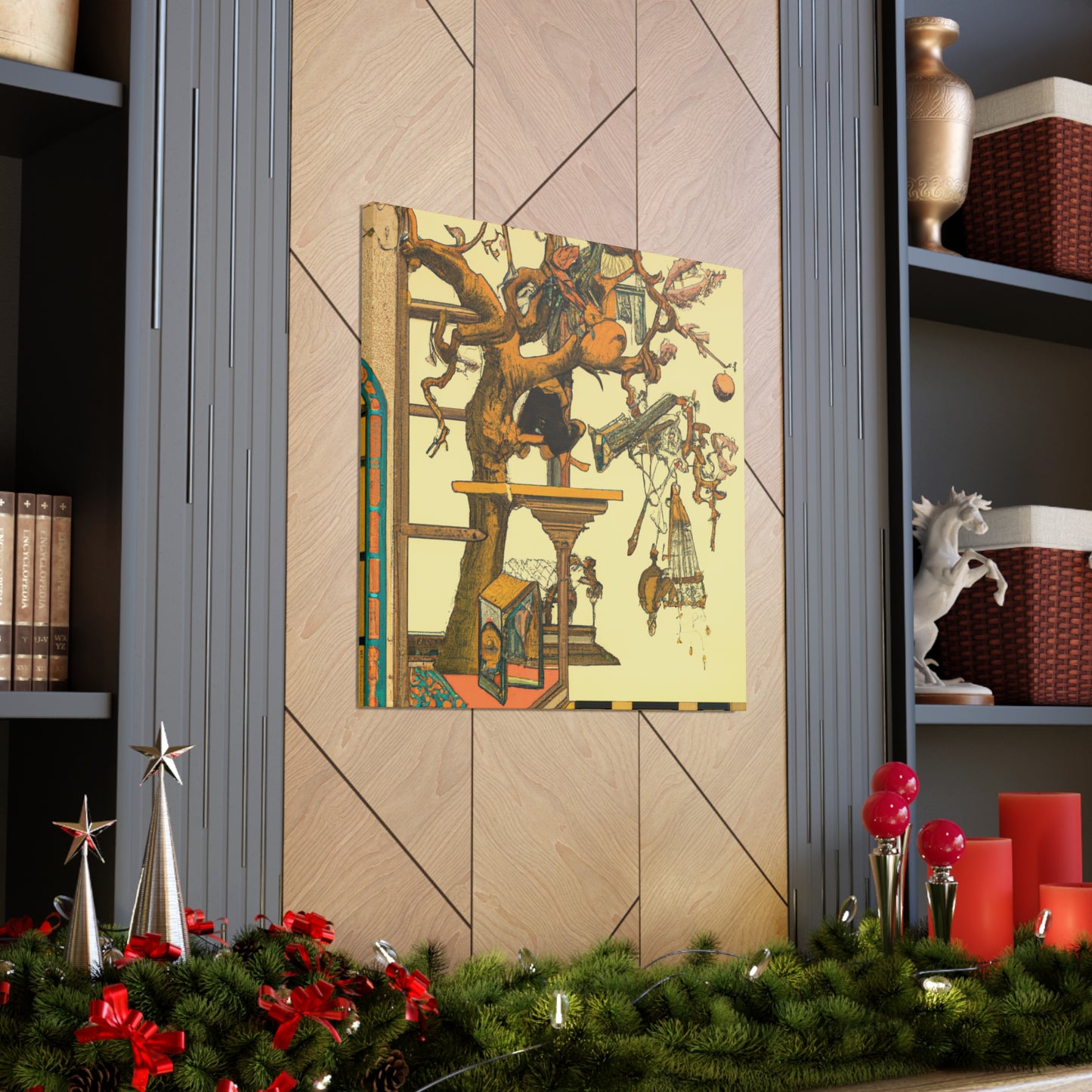 Anne-Desirée Geoffrin - canvas