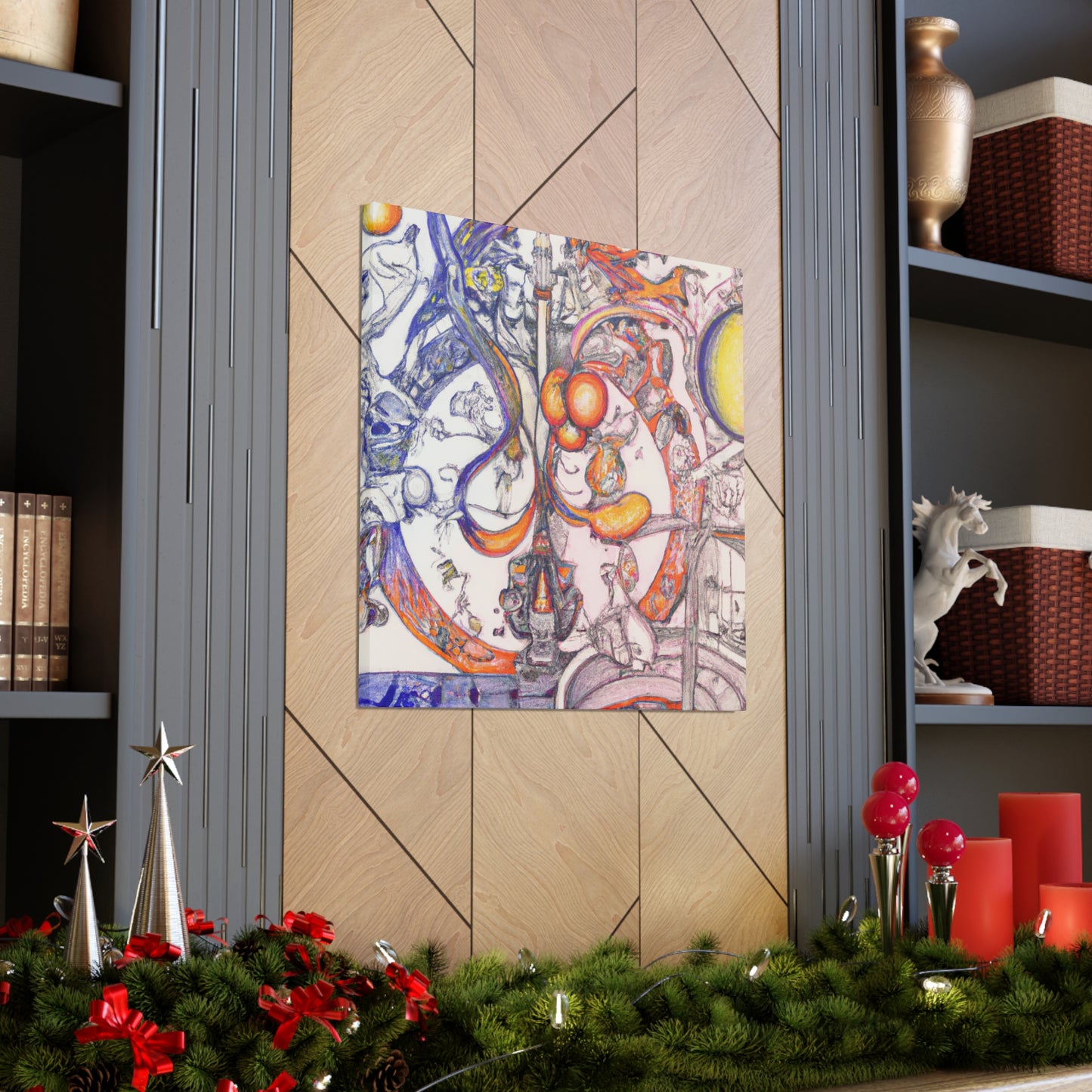 Joseph Wright of Derby - canvas