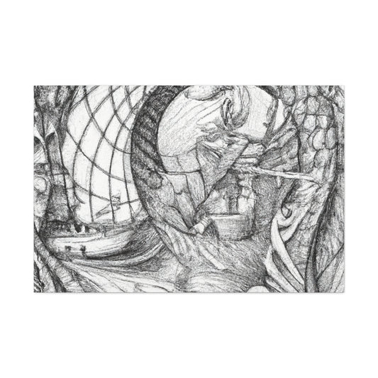 Johannes Vermeer - canvas