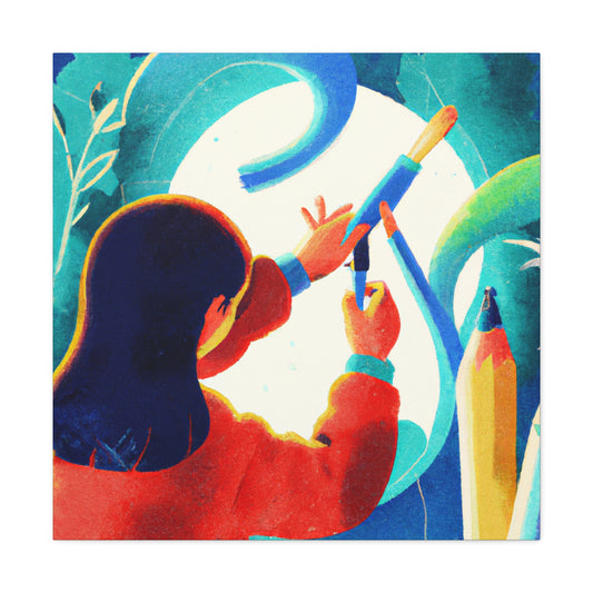 Johannes Vermeer - canvas