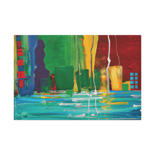 François Perrier - canvas