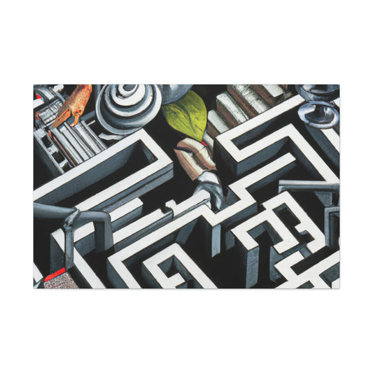 Joseph Wright of Derby - canvas