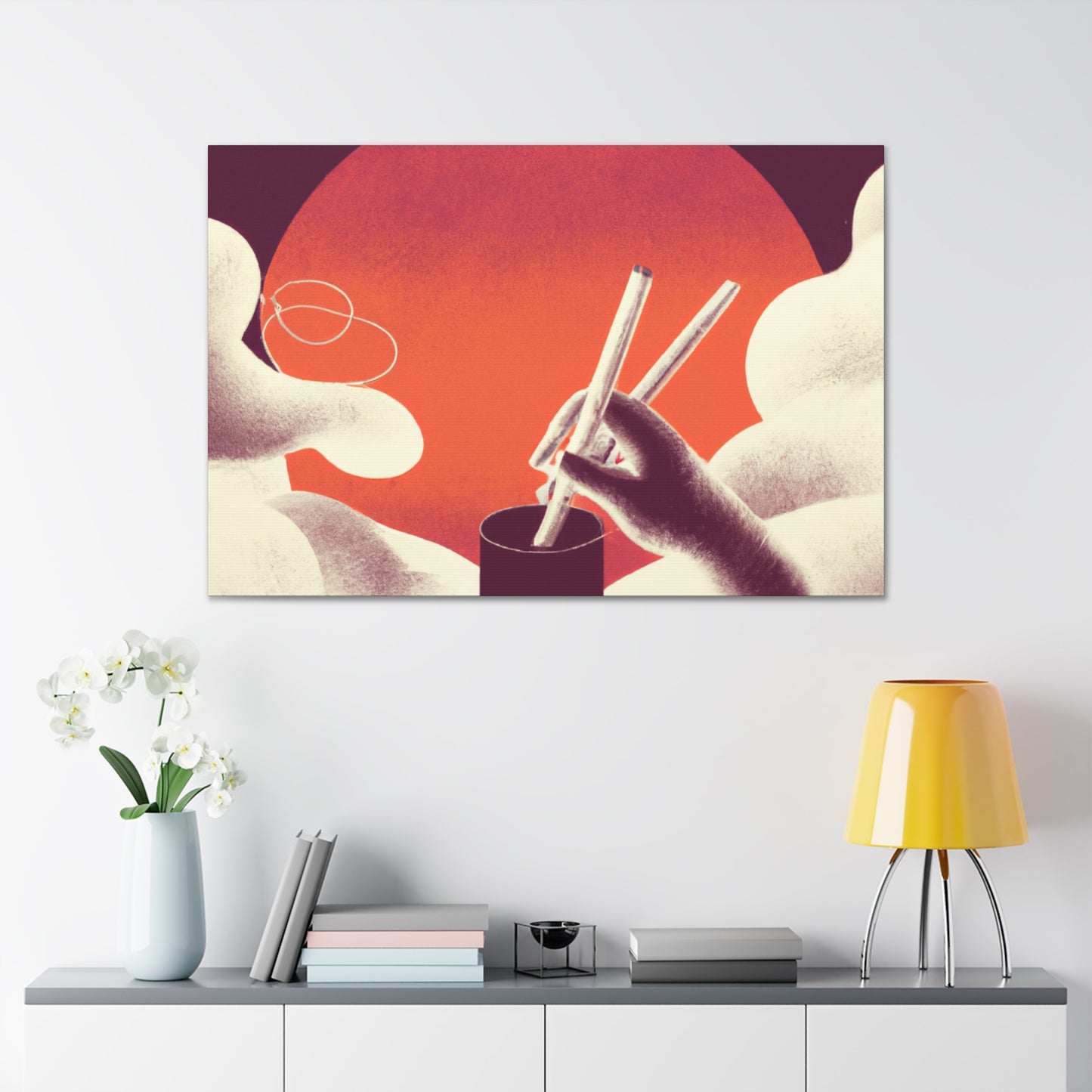 François Perrier - canvas