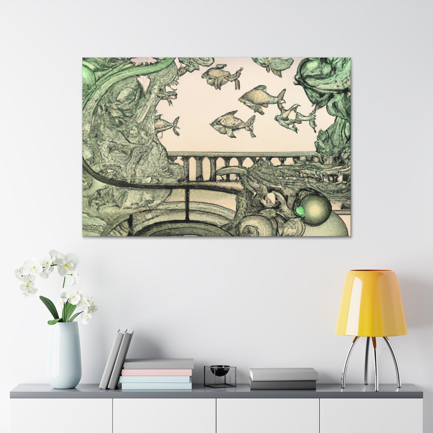 Joseph Wright of Derby - canvas