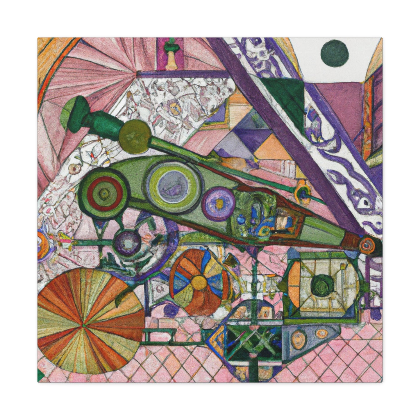 Joseph Wright of Derby - canvas