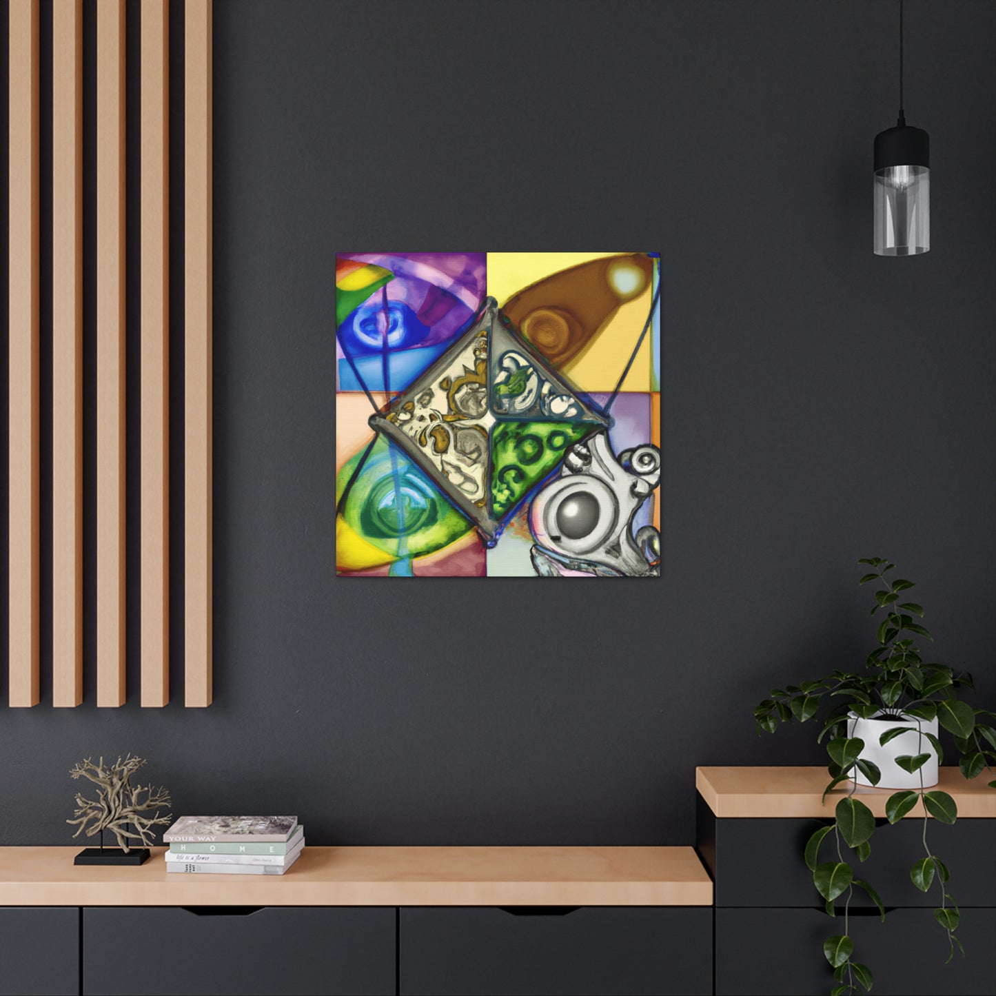 Joseph Wright of Derby - canvas