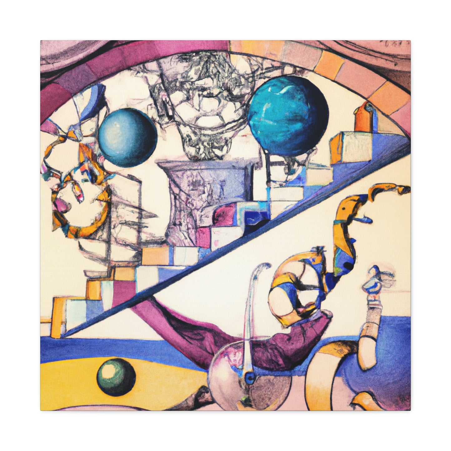 Johann Zoffany - canvas