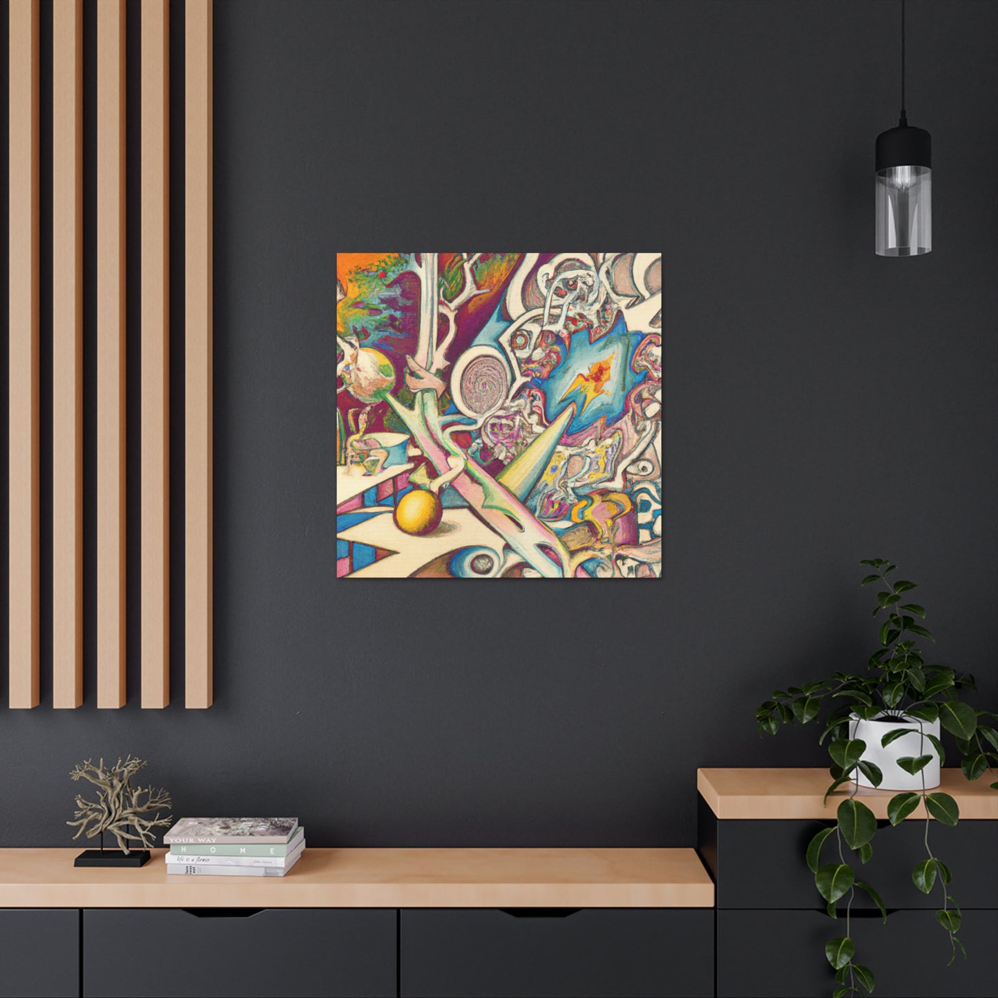 Joseph Wright of Derby - canvas