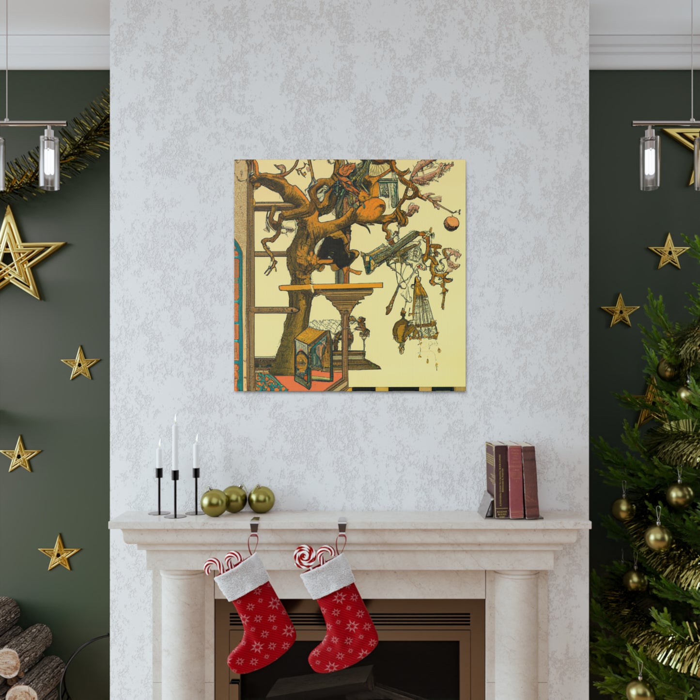 Anne-Desirée Geoffrin - canvas