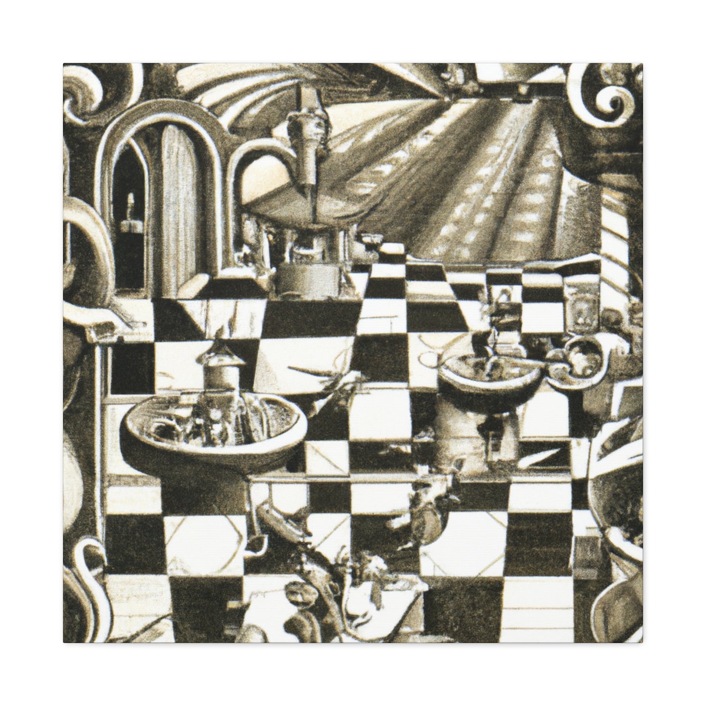 Johann Zoffany - canvas