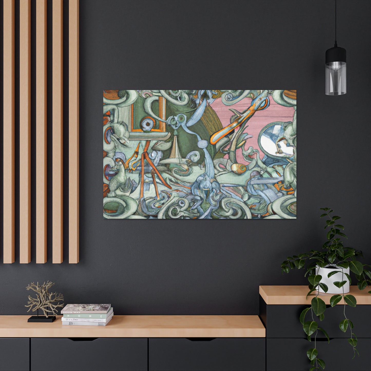 Joseph Wright of Derby - canvas