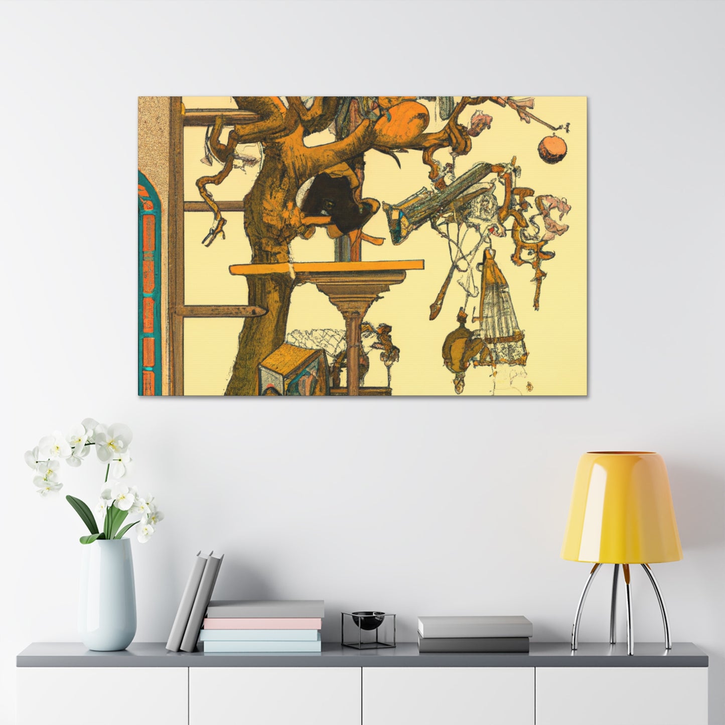 Anne-Desirée Geoffrin - canvas