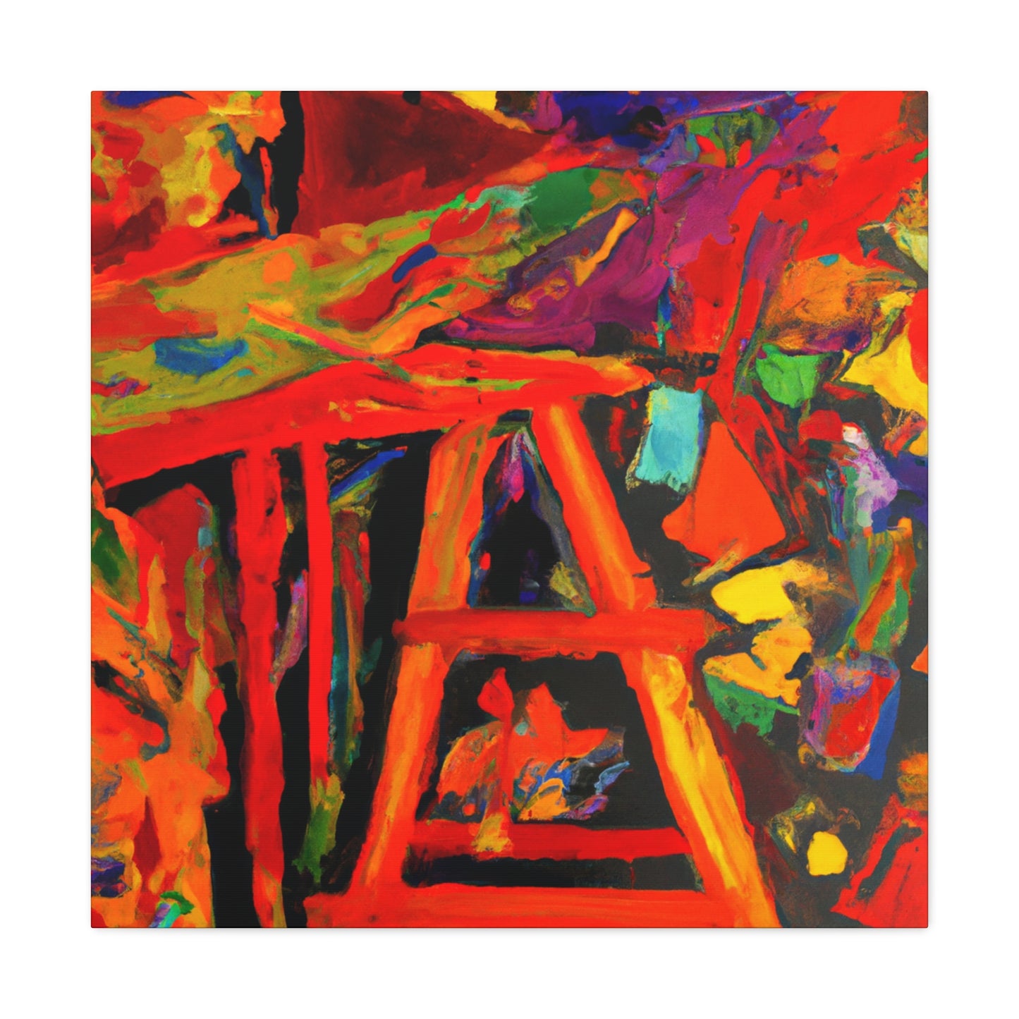 Rembrandt van Rijn. - canvas