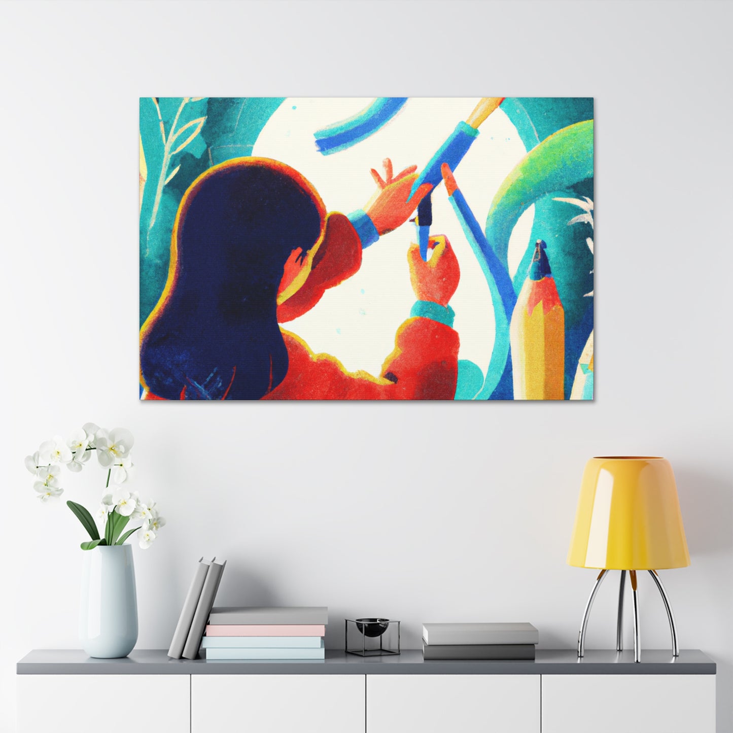 Johannes Vermeer - canvas