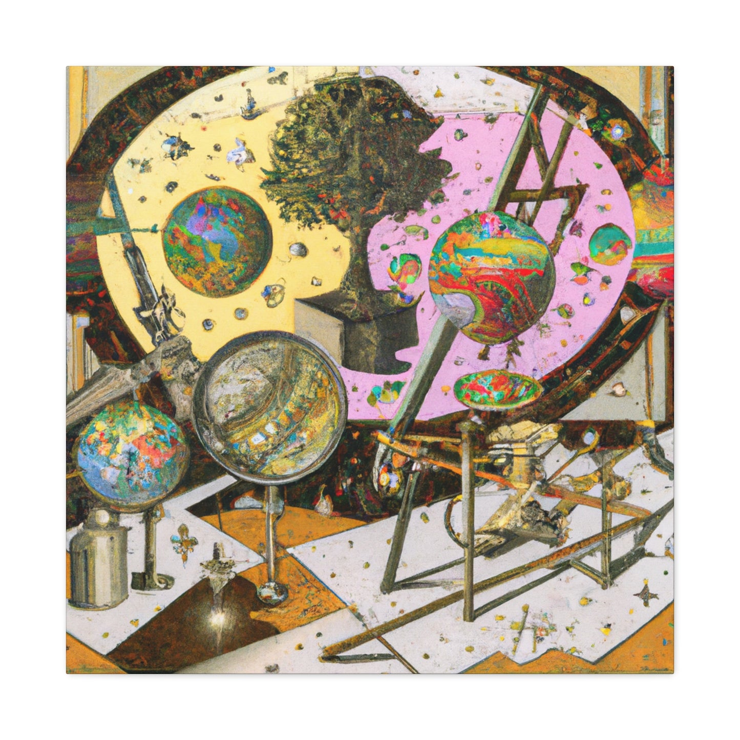 Joseph Marie Vien - canvas