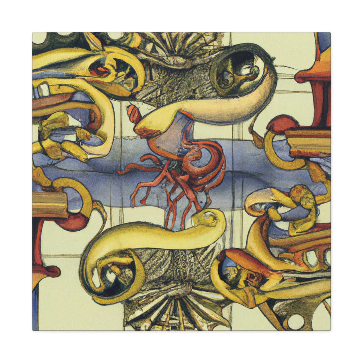 Mary Delany - canvas