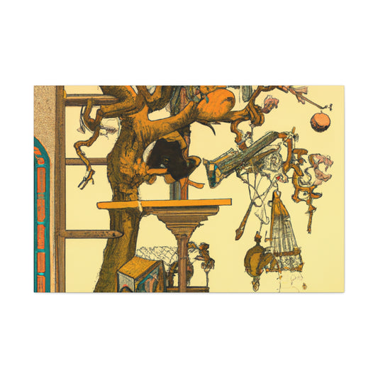 Anne-Desirée Geoffrin - canvas