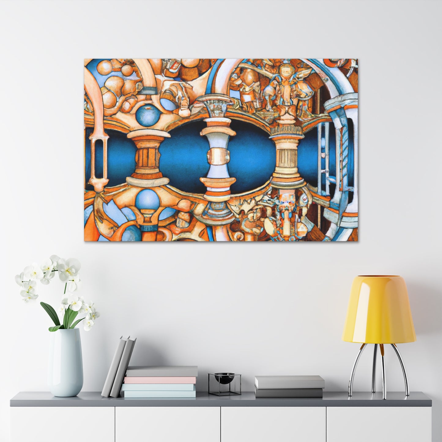 Joseph Wright of Derby - canvas