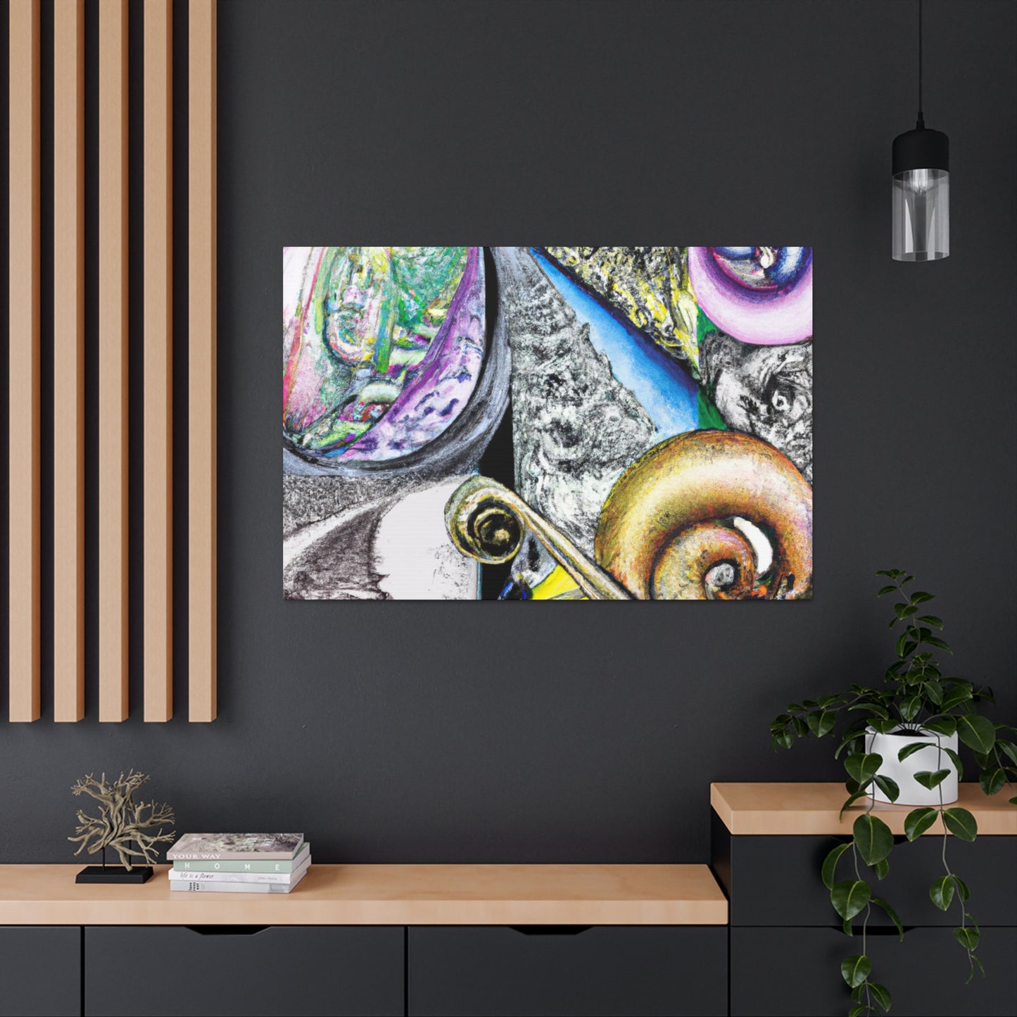 Joseph Wright of Derby - canvas