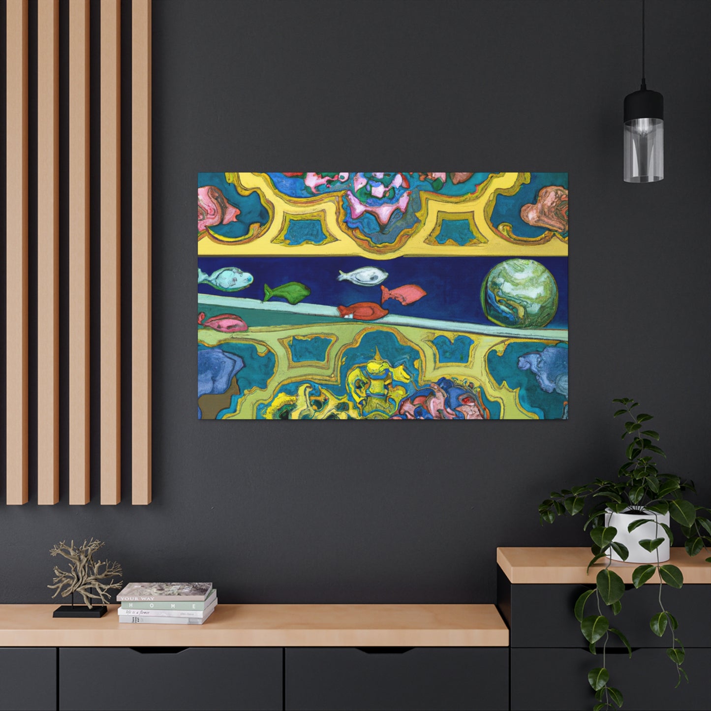 Joseph Wright of Derby - canvas