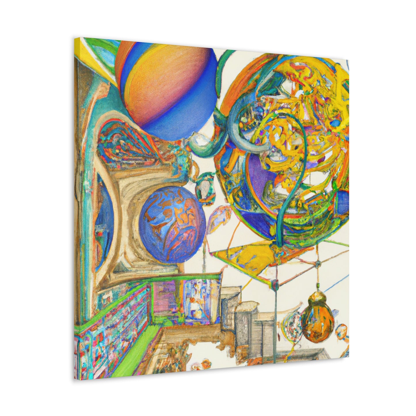 Gabriel de Saint-Aubin - canvas