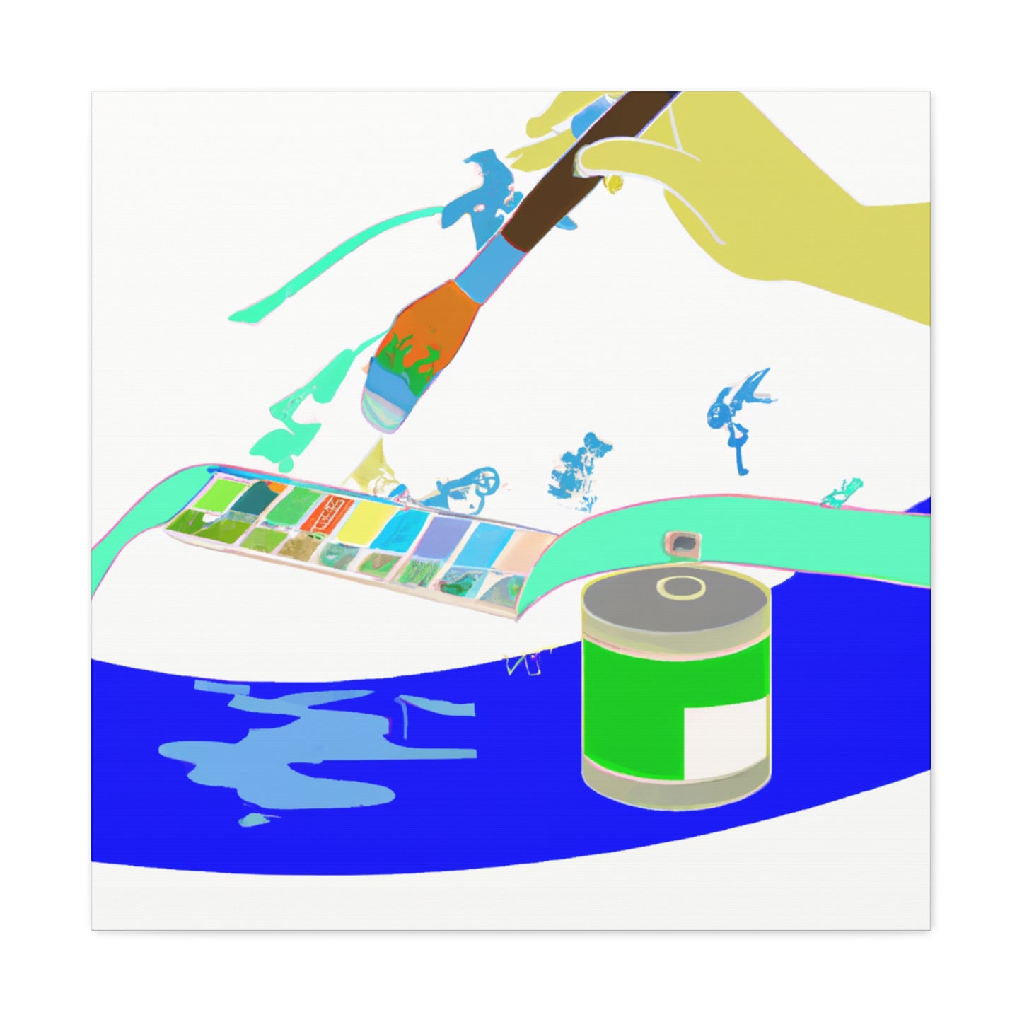 Jan van Eyck - canvas