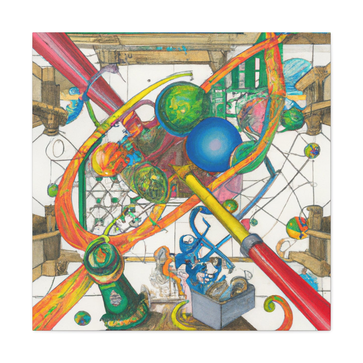 François Boucher - canvas