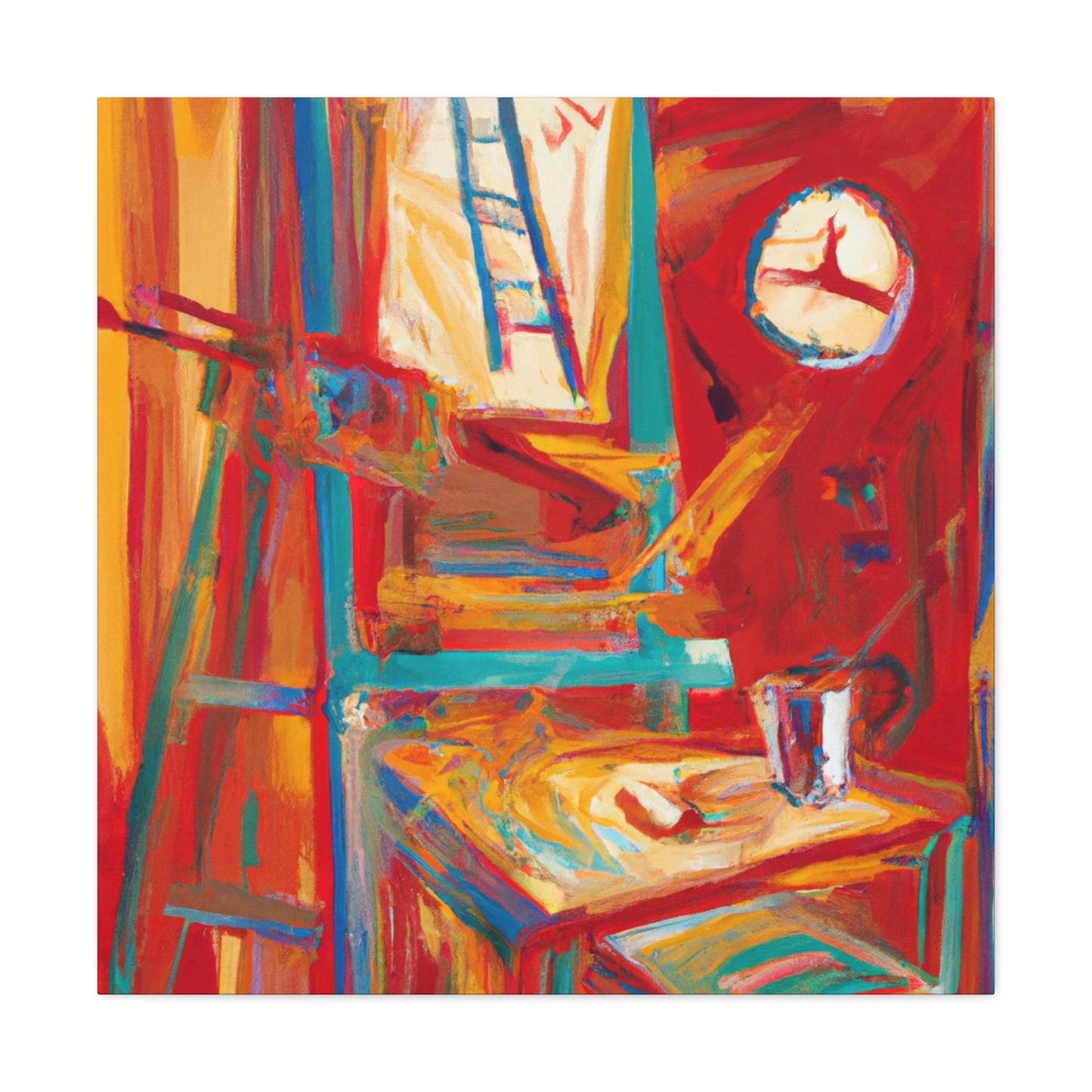 Johannes Vermeer - canvas