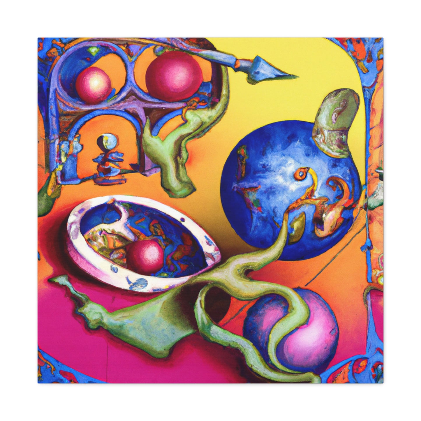 Theodor Six-Groeningen - canvas