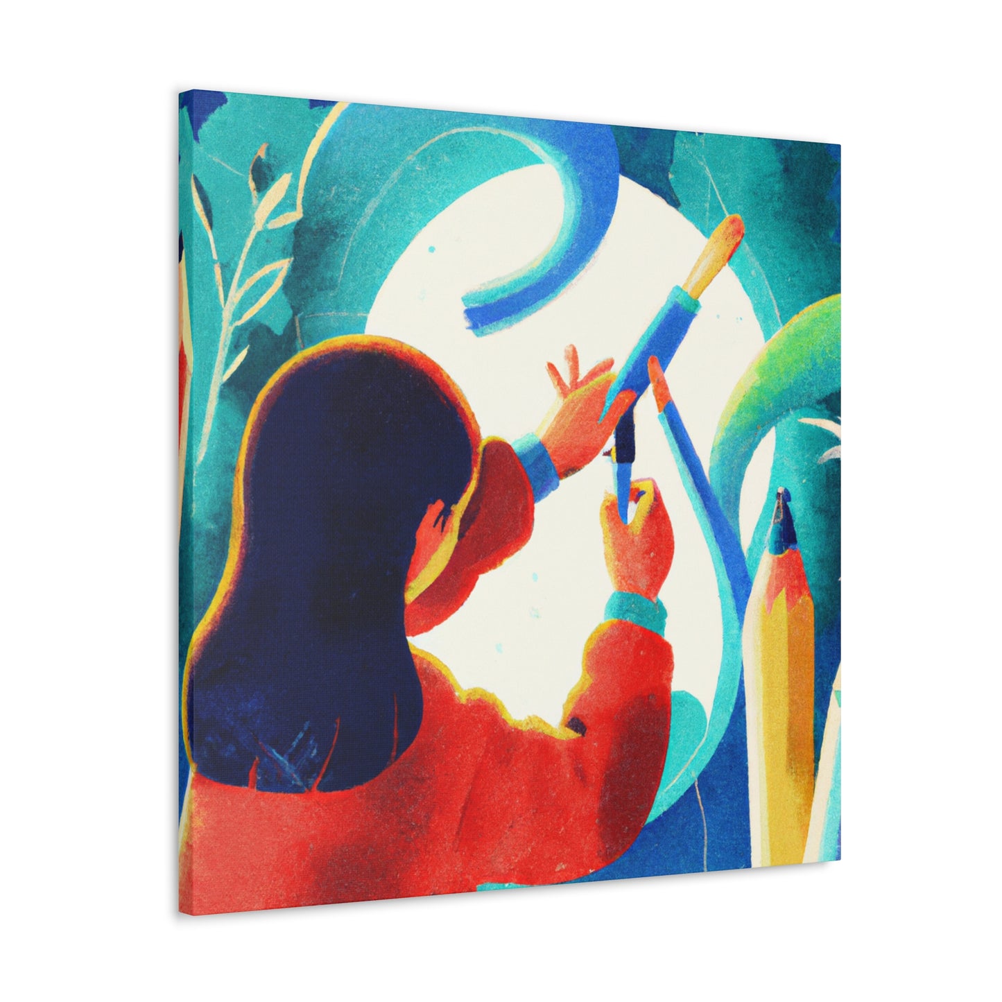 Johannes Vermeer - canvas