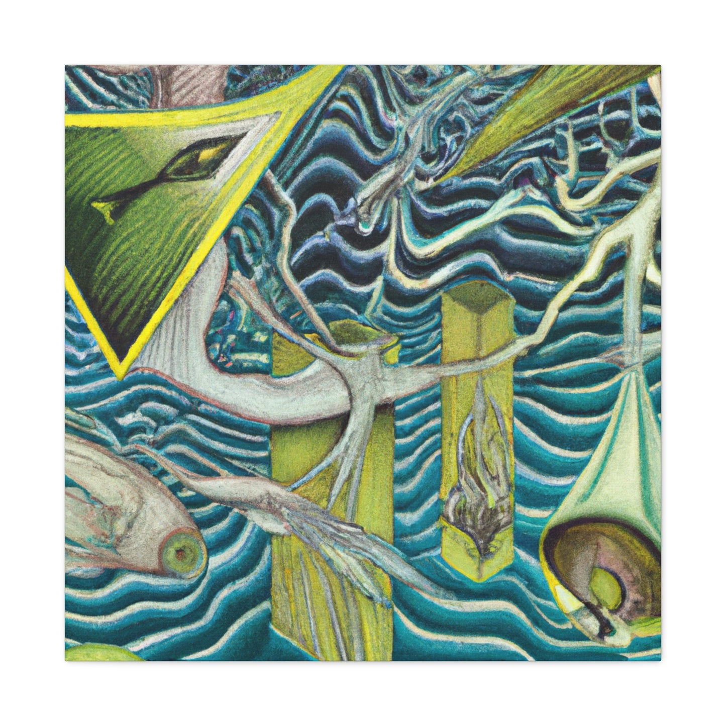 Joseph Wright of Derby - canvas