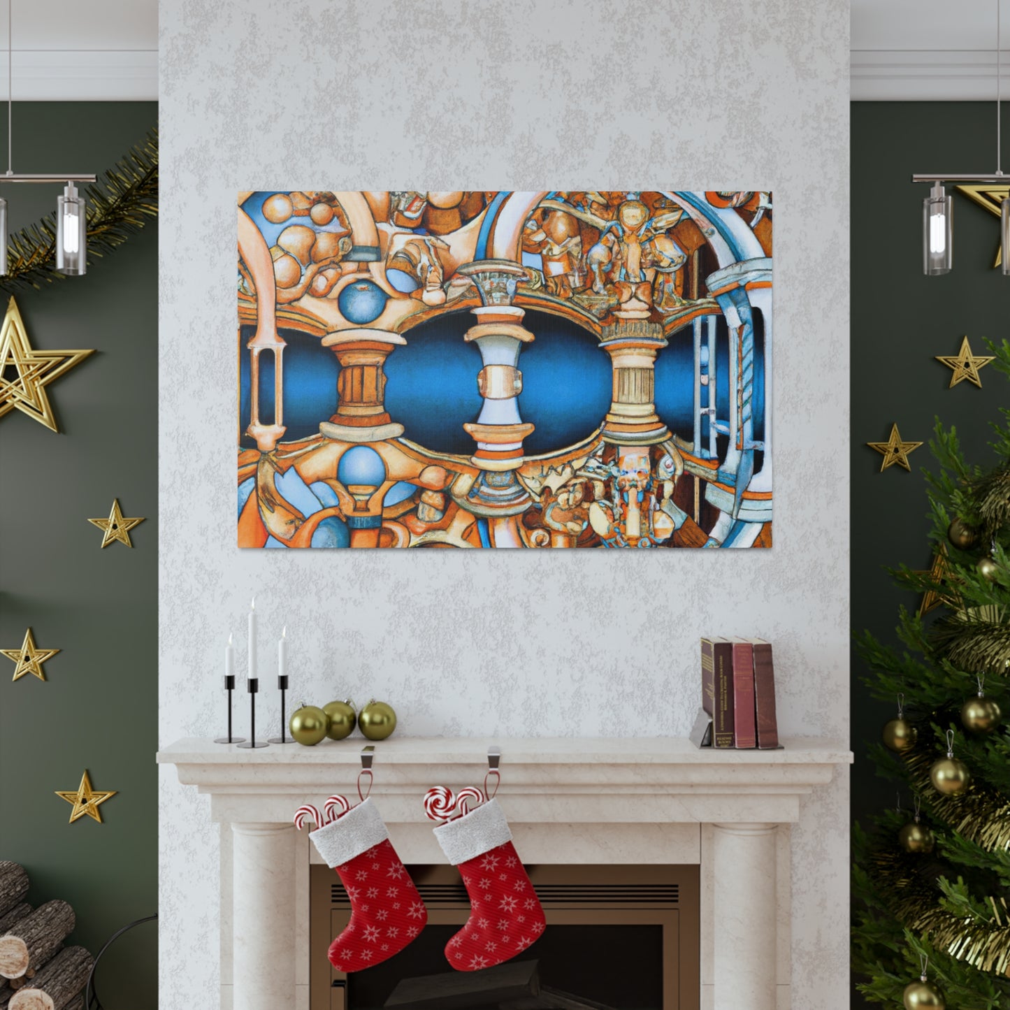 Joseph Wright of Derby - canvas