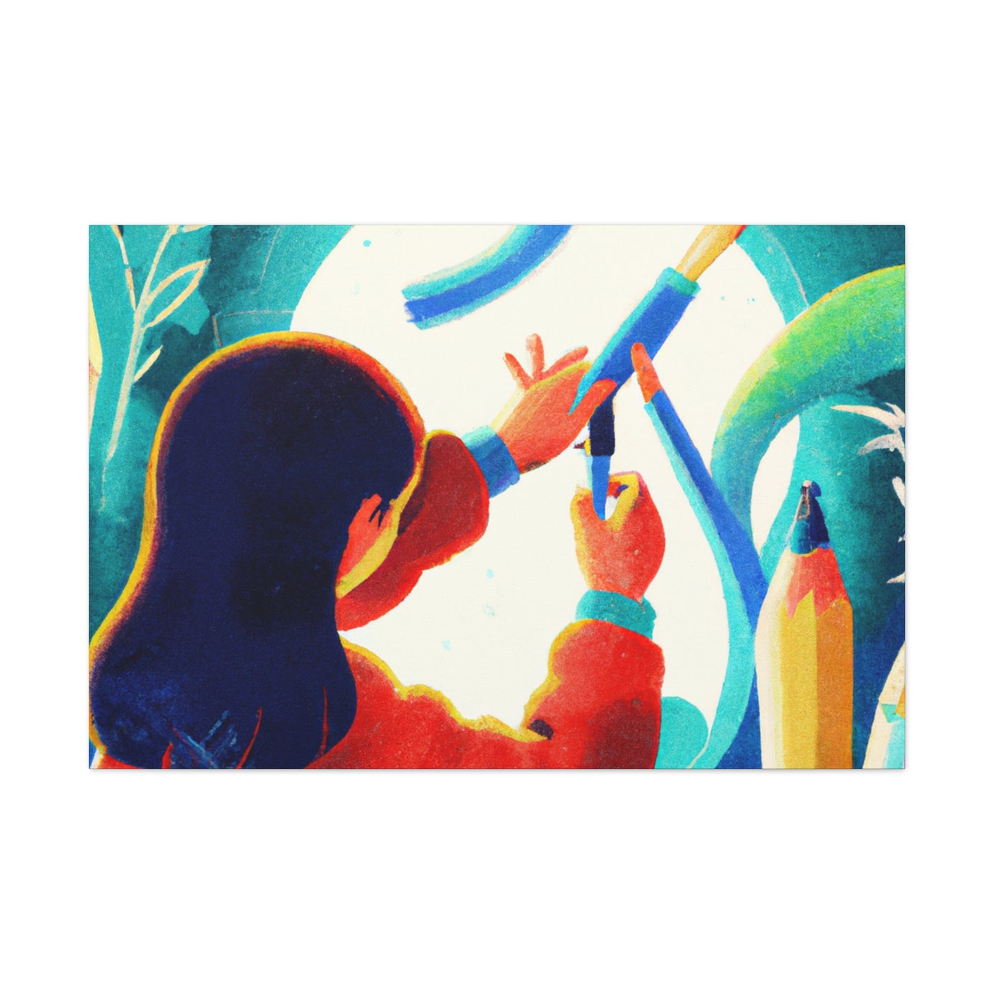 Johannes Vermeer - canvas