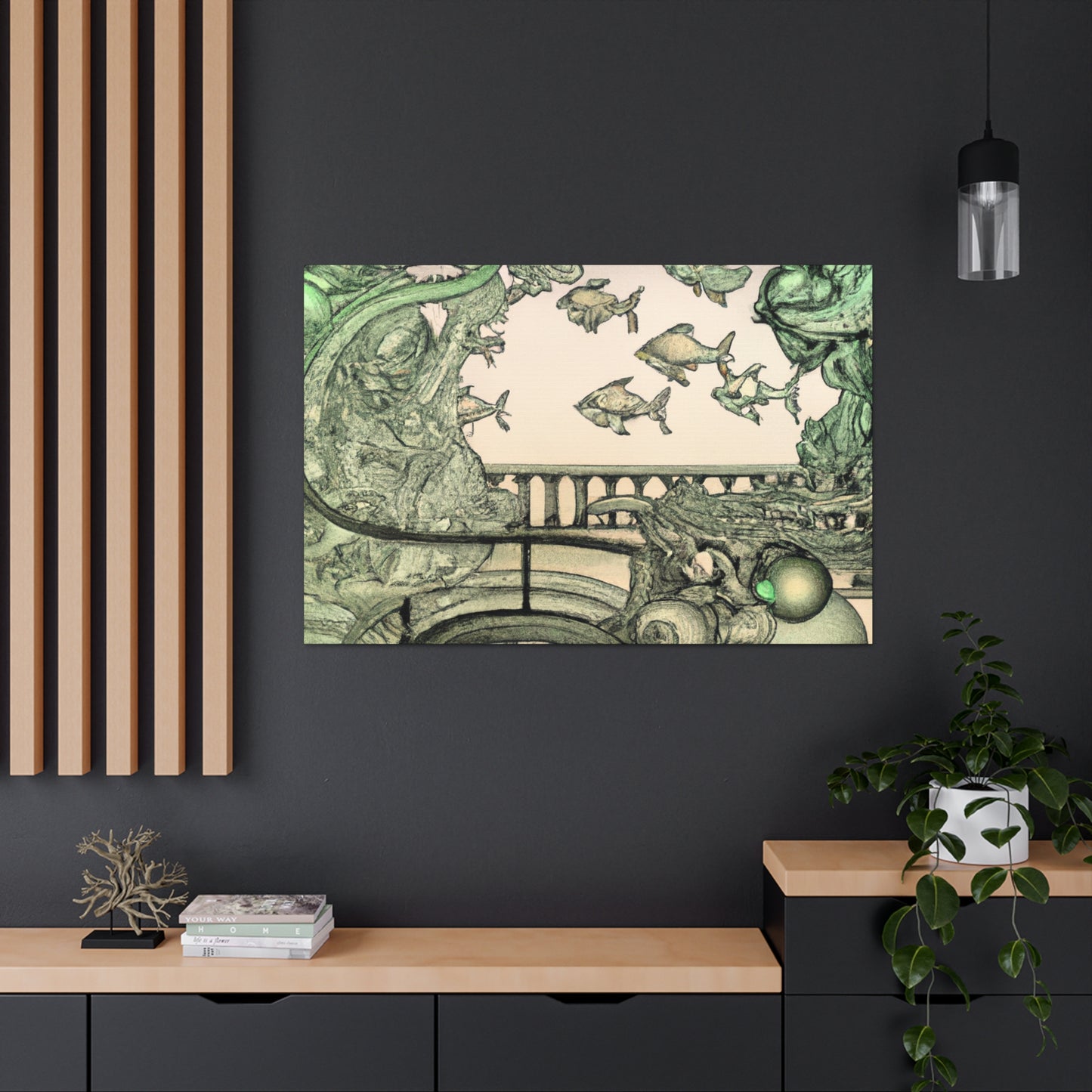 Joseph Wright of Derby - canvas