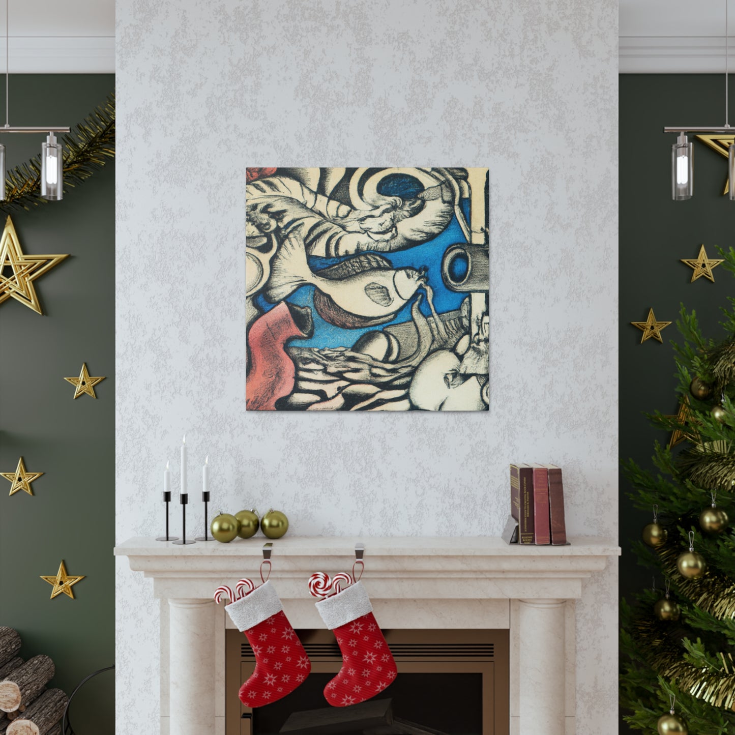 Joseph Wright of Derby - canvas