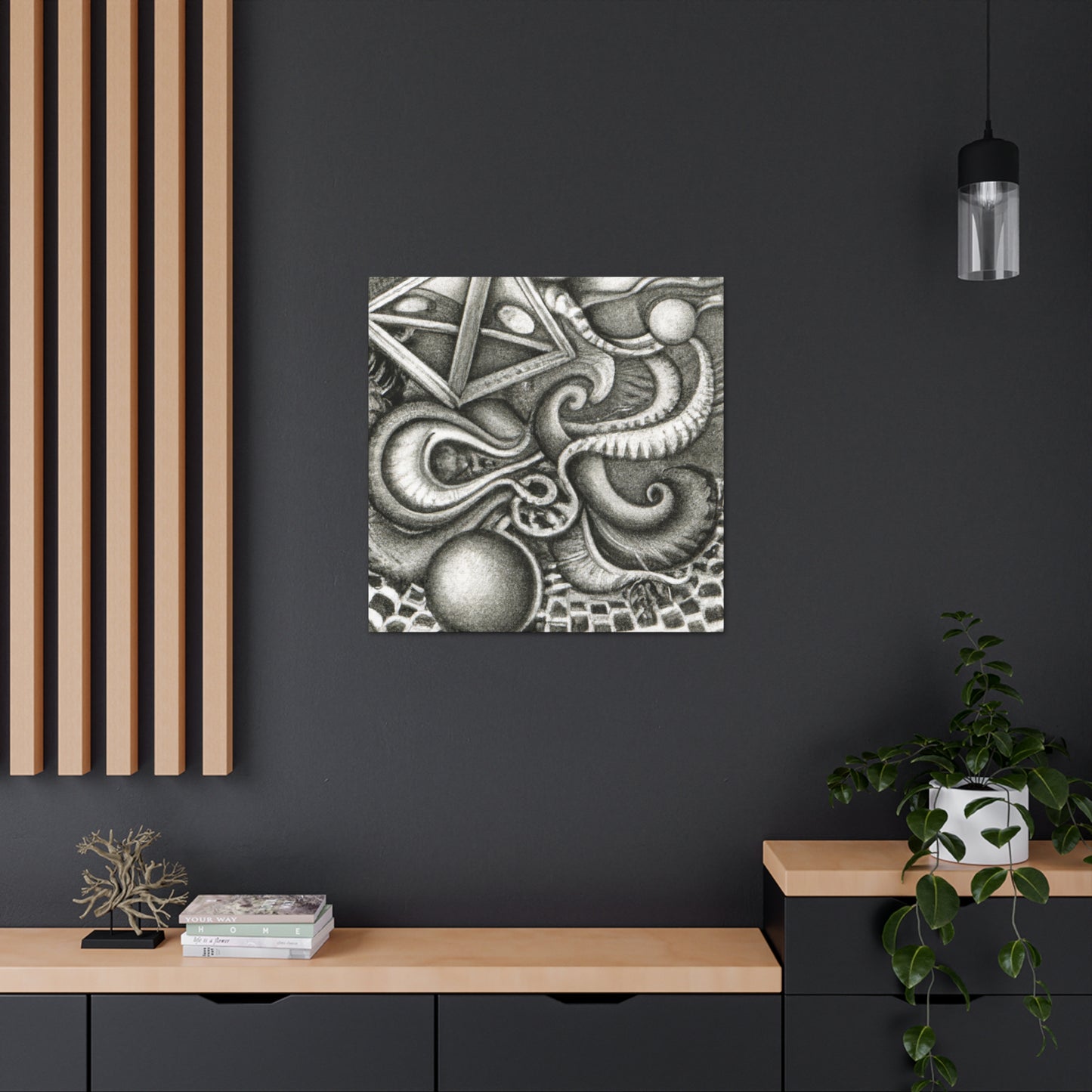 Johan Heinrich Schönfeld. - canvas