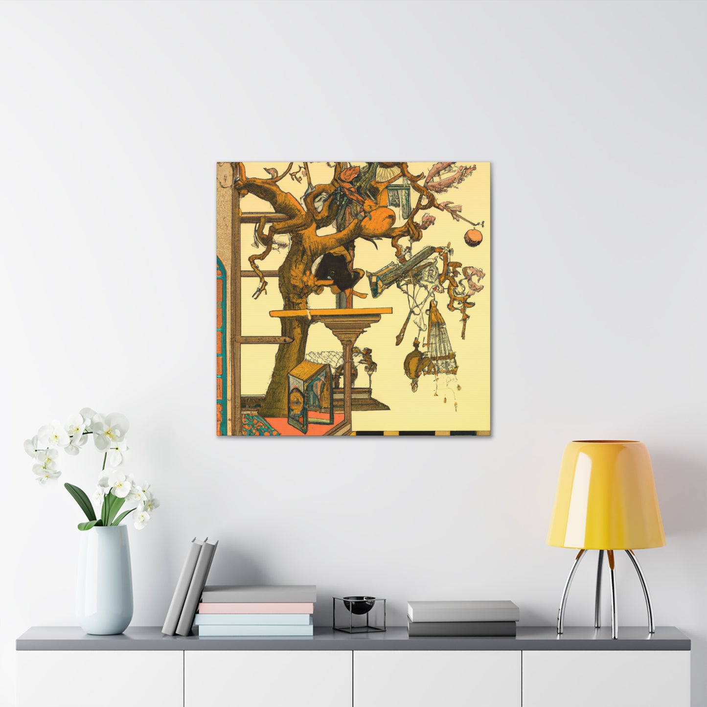 Anne-Desirée Geoffrin - canvas