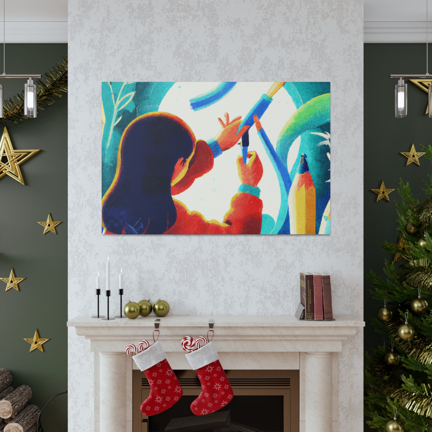 Johannes Vermeer - canvas