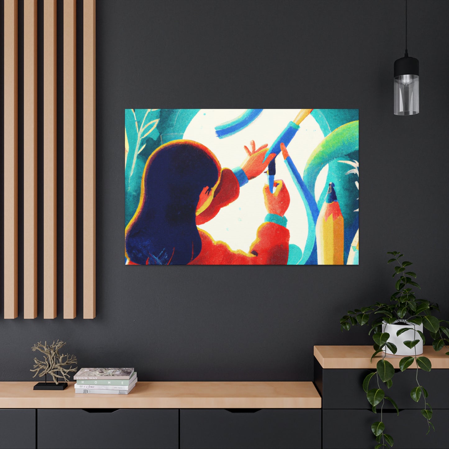 Johannes Vermeer - canvas