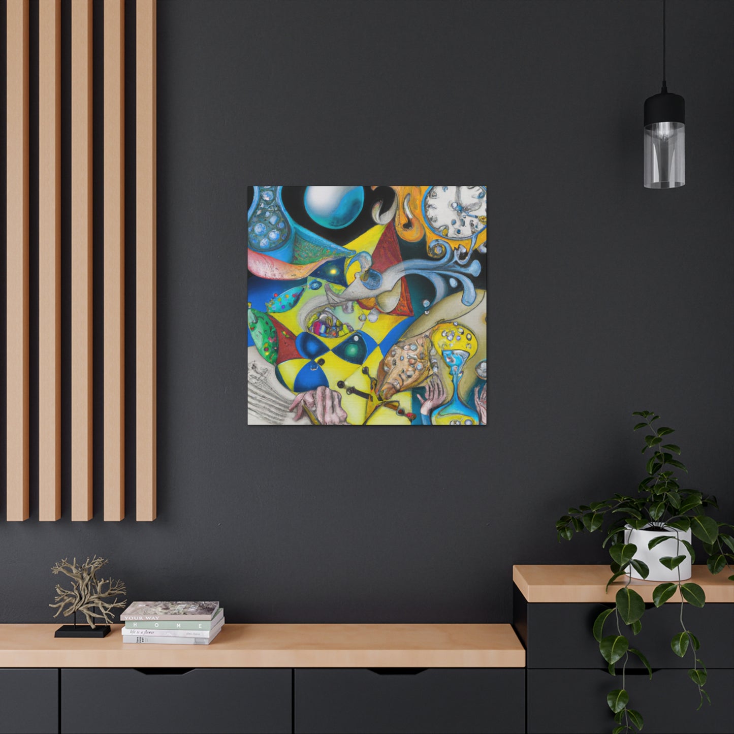 Joseph Wright of Derby - canvas