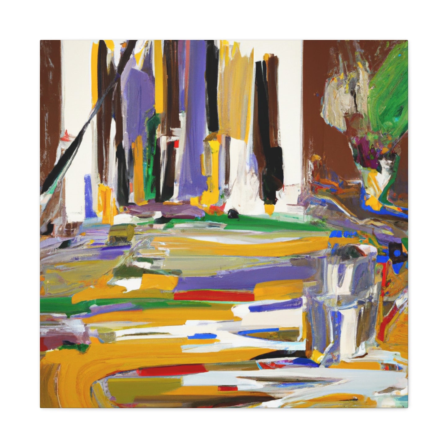 Giovanni Santi di Tito - canvas