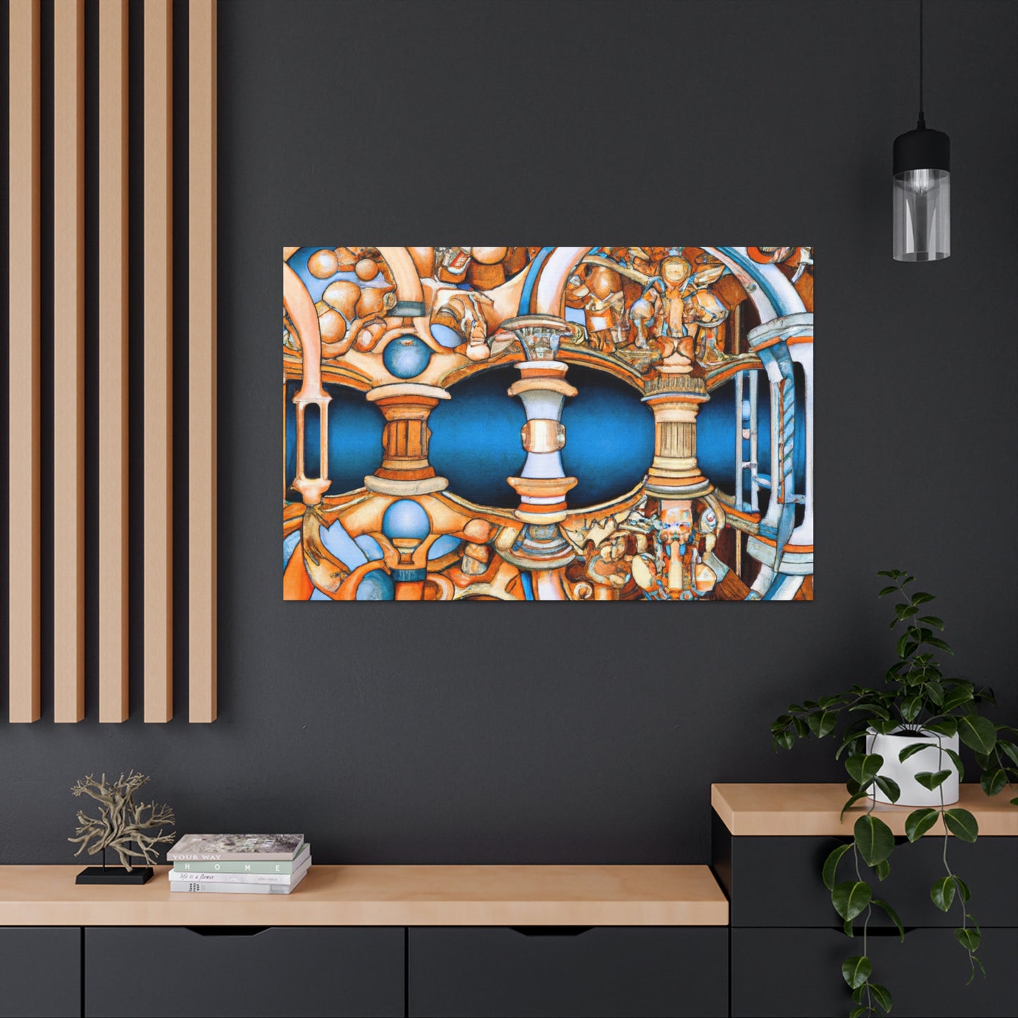 Joseph Wright of Derby - canvas