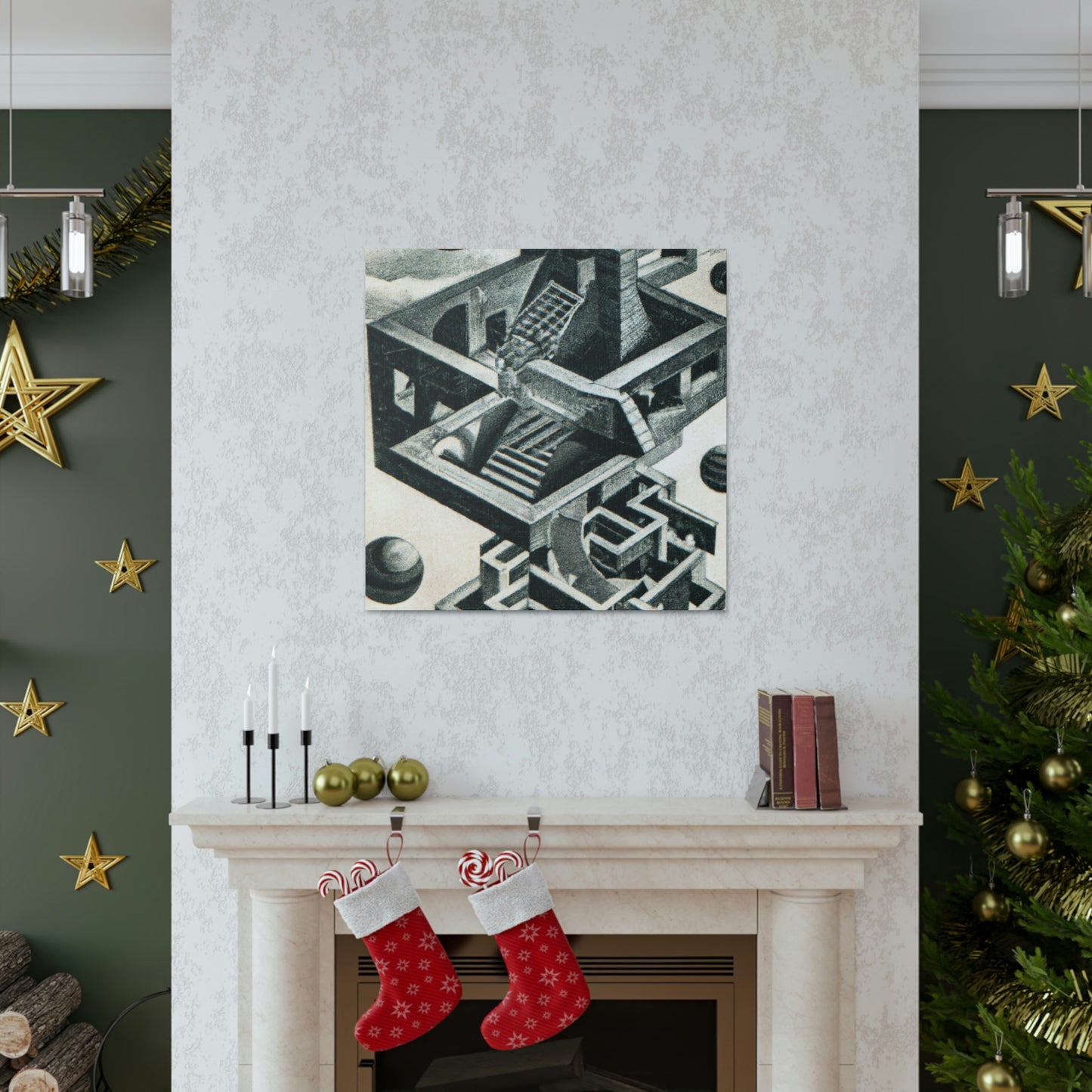 Joseph Wright of Derby - canvas