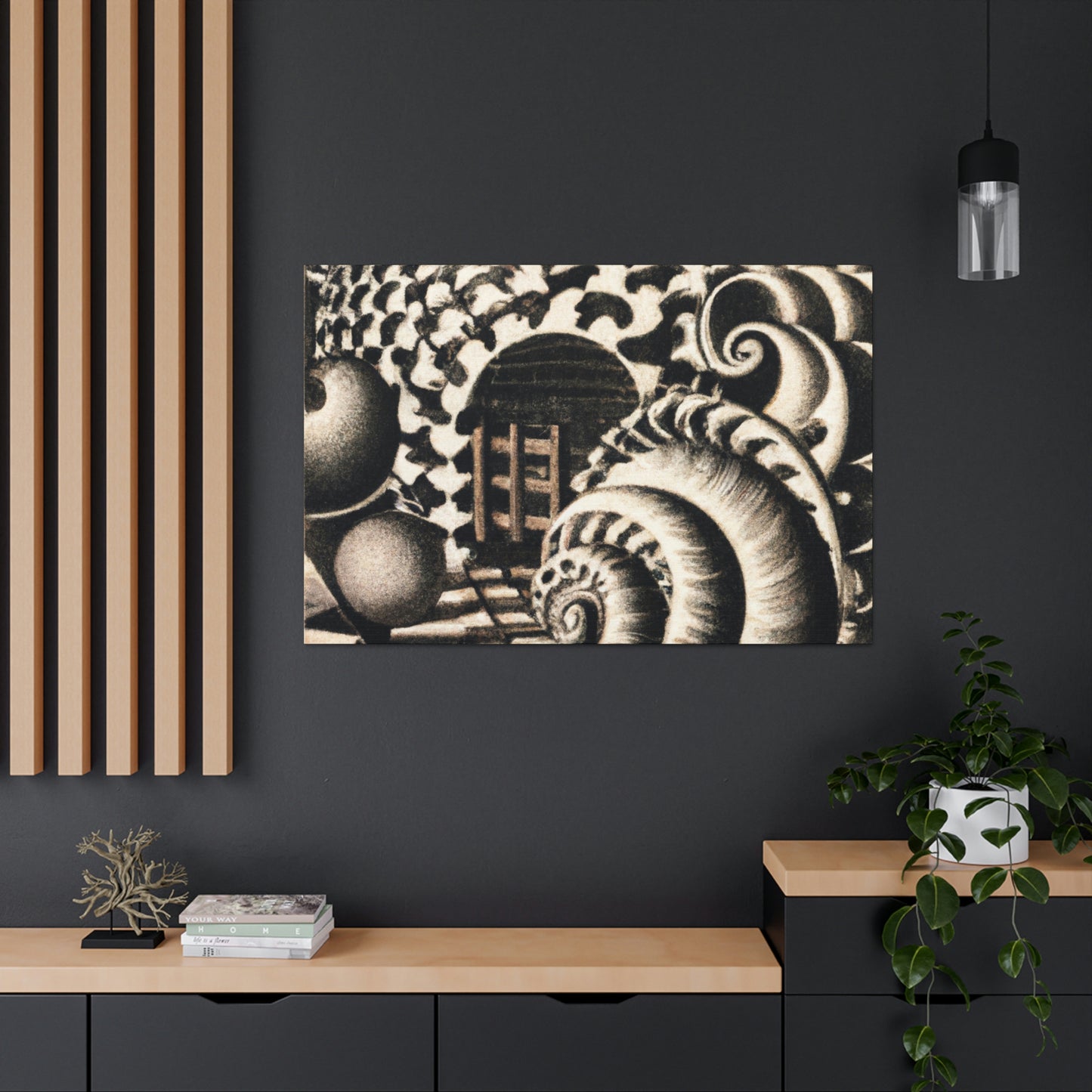 Joseph Wright of Derby - canvas