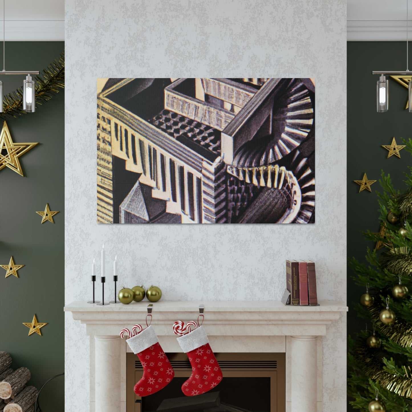 Joseph Wright of Derby - canvas