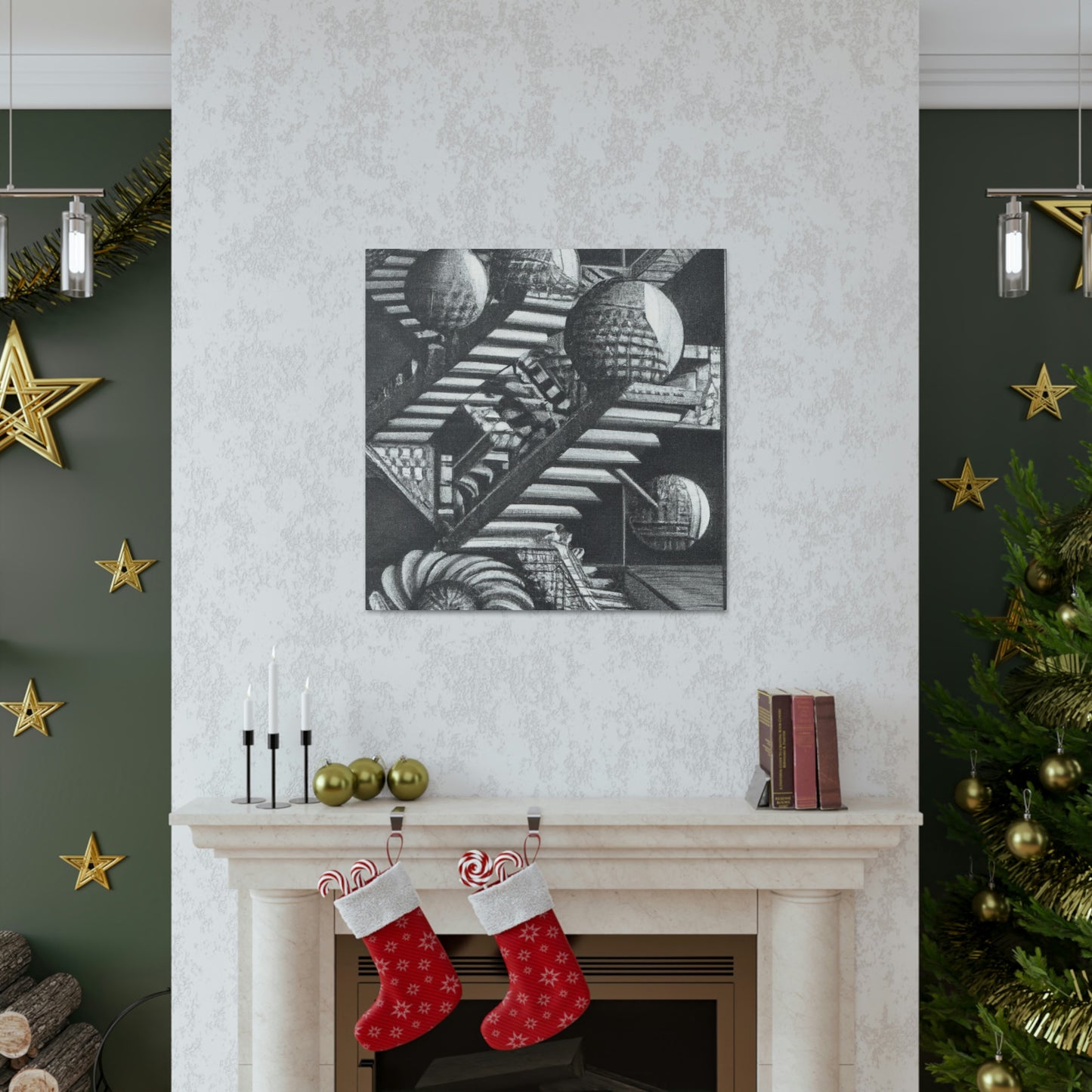 Joseph Wright of Derby - canvas