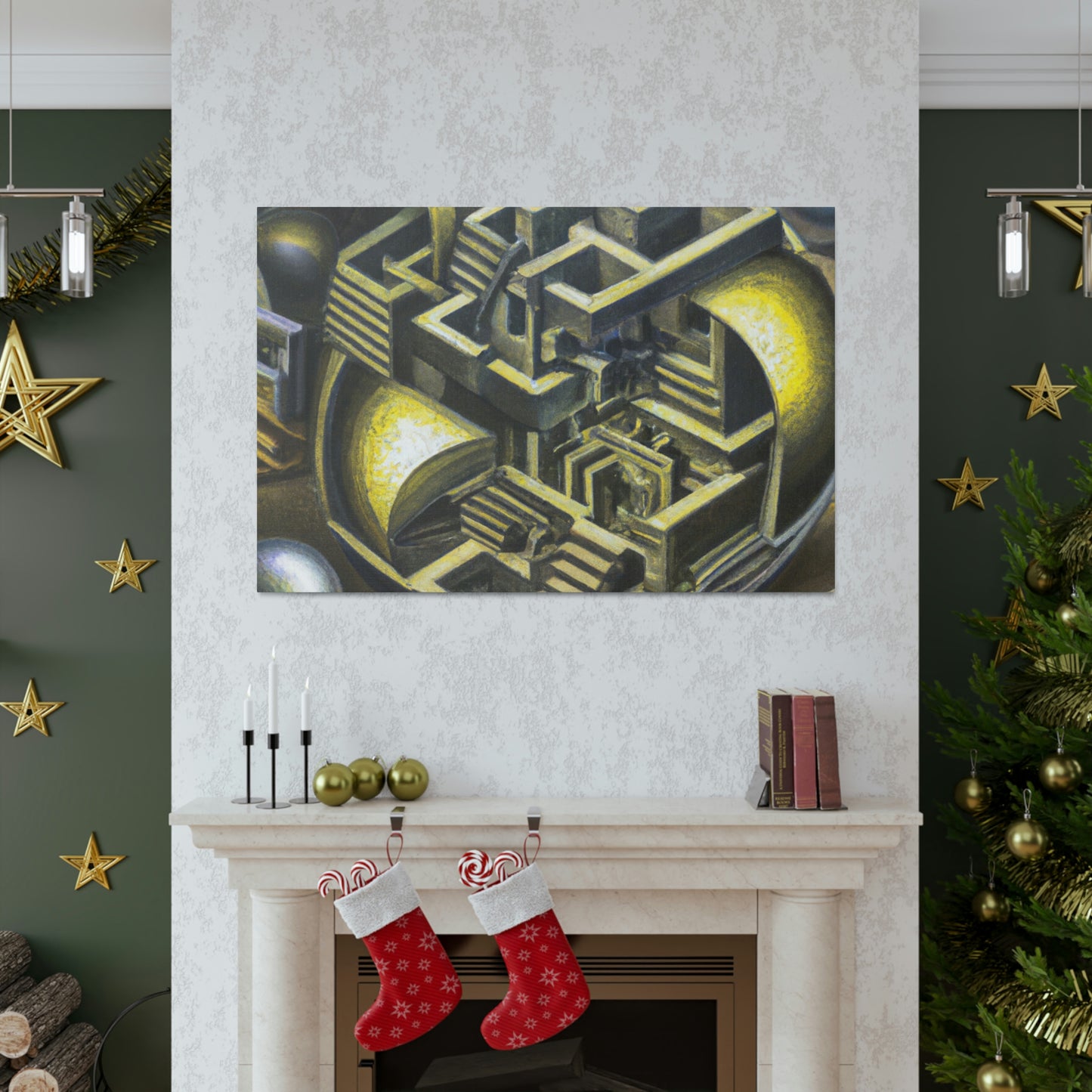 Joseph Wright of Derby - canvas